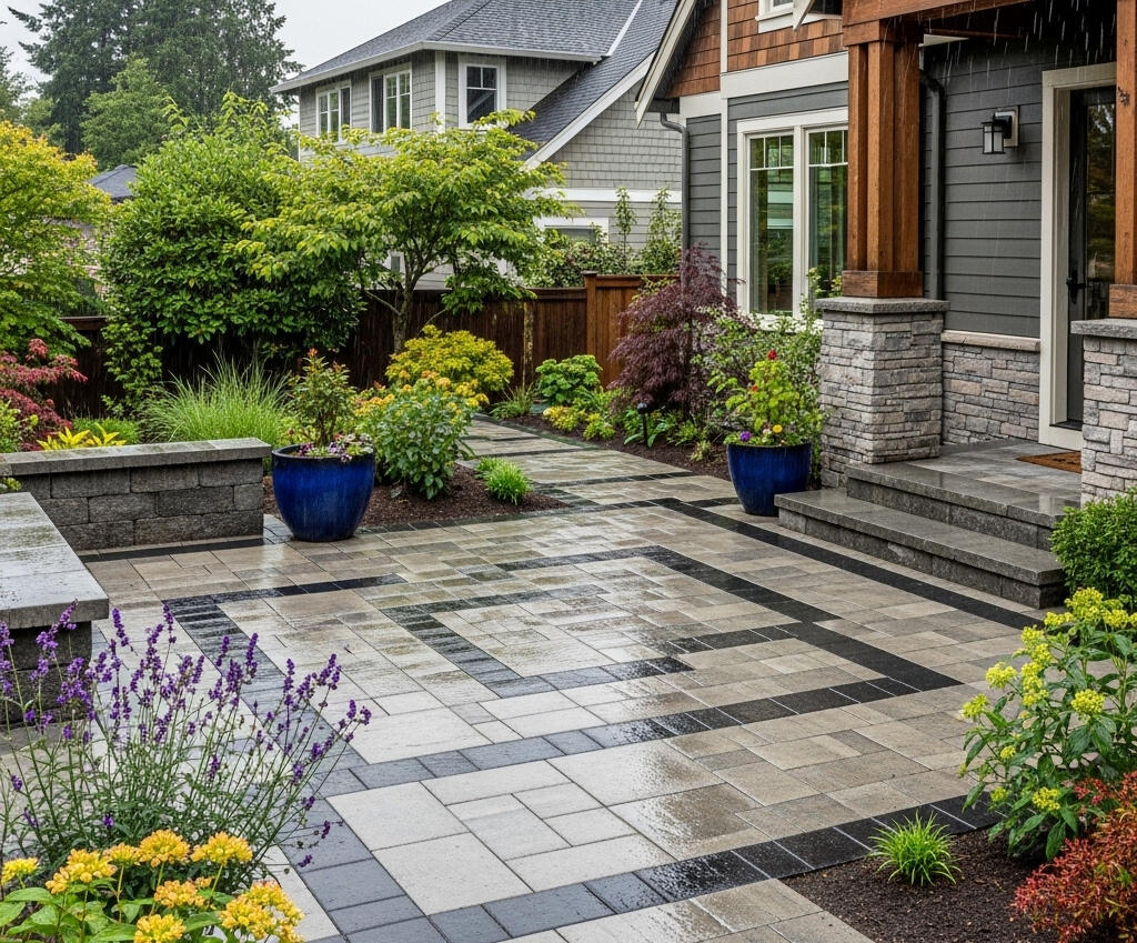 seattle patio pavers installation